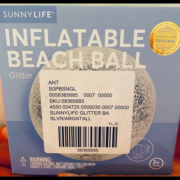 Sunnylife Other - NIB sunny ☀️ life glitter ✨ beach 🏖 ball